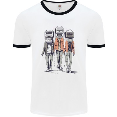 Hi-Fi Kopf Obscure Musik Herren Ringer
