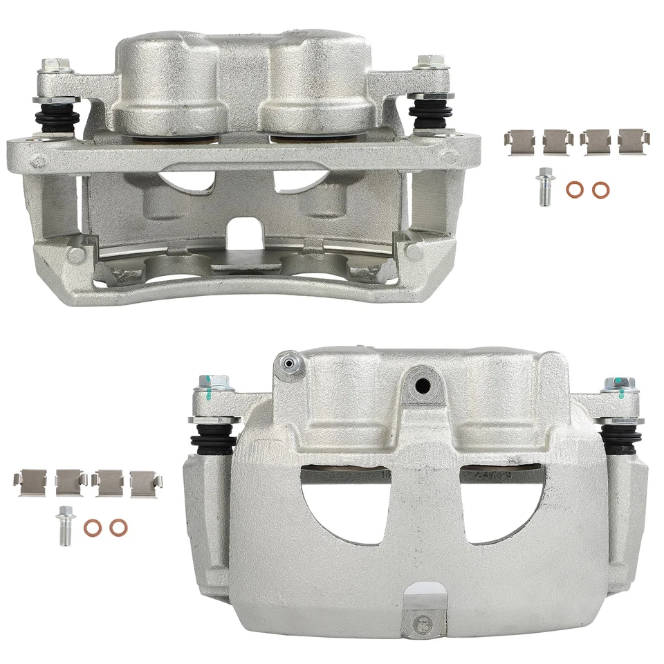 Pinzas de freno delanteras 2 piezas para Dodge Ram 2500 2009-2010 Dodge Ram 3500 2009-2010 Foto 4 de 4