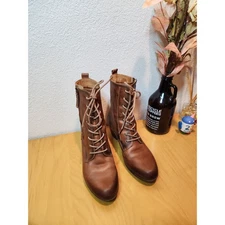 PIKOLINOS Women's Leather Lace-Up Ankle Boots – Size 41