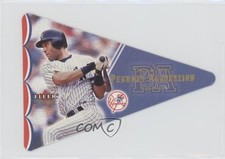 2001 Fleer Genuine Pennant Aggression Derek Jeter #1PA HOF 0s53