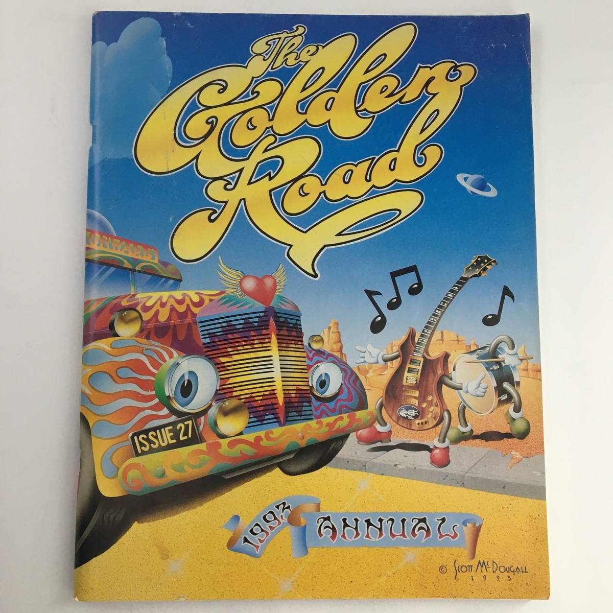 The Golden Road Issue 27 1993 Annual Deadheads Tour & Jerry Garcia