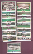 LOT OF 17 DIFF SHARP FROM VENDING 1978 TOPPS BASEBALL TEAM CARD CHECKLIST