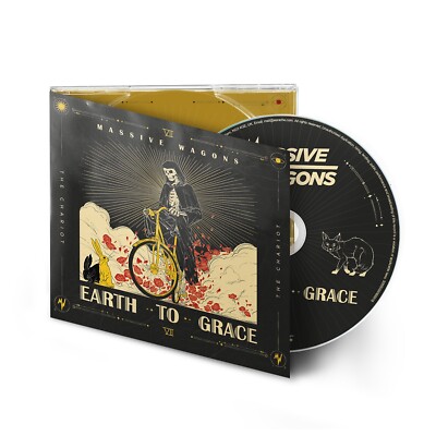 Massive Wagons 'Earth To Grace' SIGNED Digipak CD with Bonus Tracks - NEW