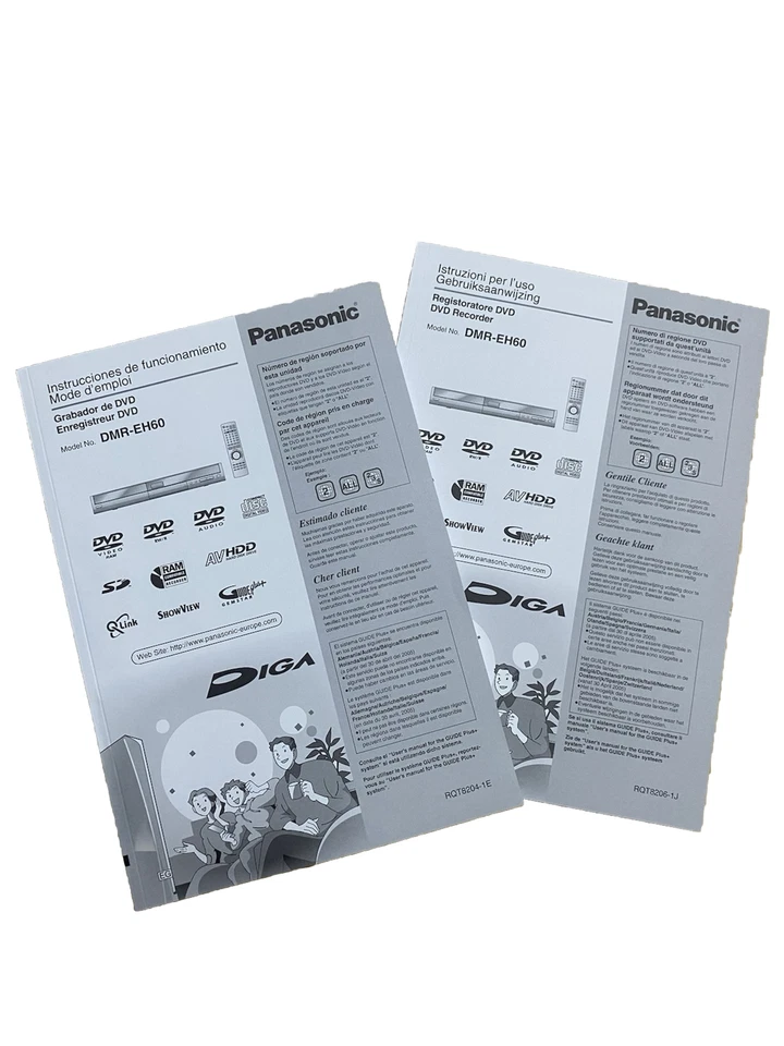 Bedienungsanleitung für Panasonic DMR-EH60 DVD/HDD RECORDER