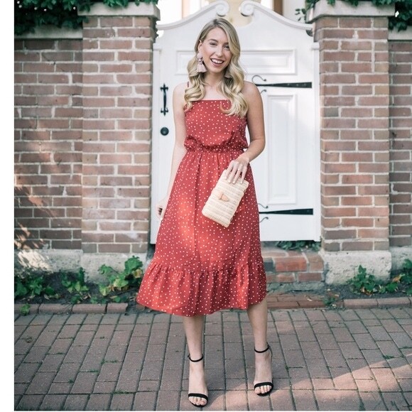 red lovers and friends dress Lovers and Friends Mariam Mini Dress in Red