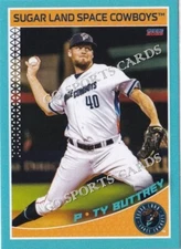 2023 Sugar Land Space Cowboys Ty Buttrey RC Rookie Houston Astros Minor League