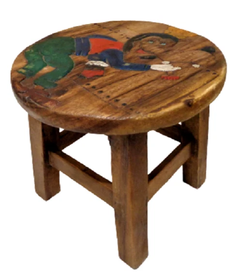 Children's wooden chair engraved hot sale