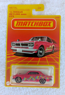 2021 Matchbox Target Retro #9 '71 Nissan Skyline 2000 GTX PINK SEE VIDEO !!!!!!!