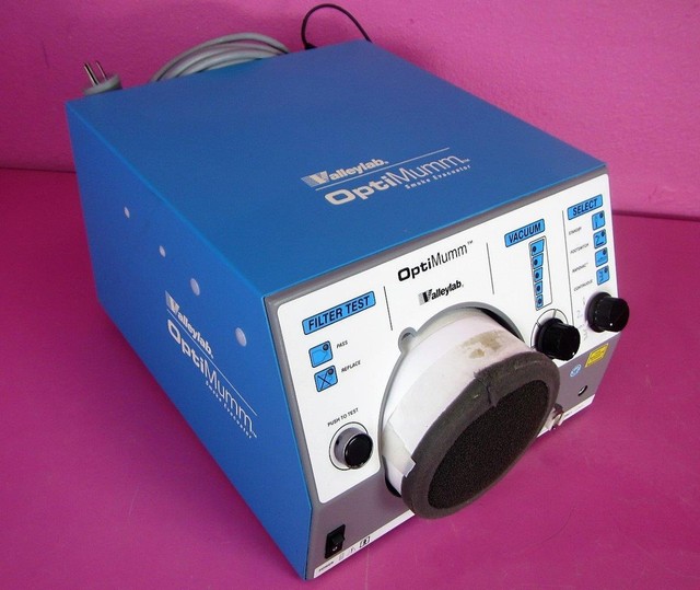 ValleyLab OptiMumm Surgical Laser ESU Smoke Evacuation Filter Evacutaor