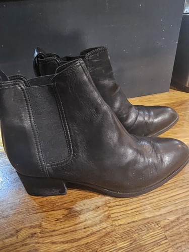 Rag&Bone Walker Chelsea Black Boot Size Uk 6 Vgc - Foto 12 di 12