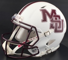 MISSISSIPPI STATE BULLDOGS Riddell Speed Full Size AUTHENTIC Football Helmet