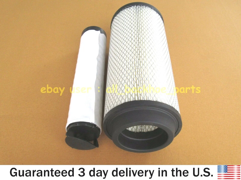 JCB BACKHOE - AIR FILTER ELEMENT SET INNER & OUTER (PART # 32/915801 32/915802) - Image 3 of 4