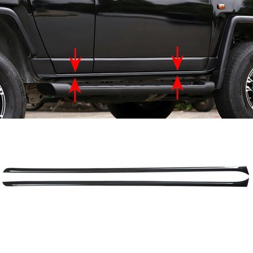 Fits For Toyota FJ Cruiser 2007-2020 Stainless Steel Body Side Molding Trim 2PCS - Picture 5 of 6