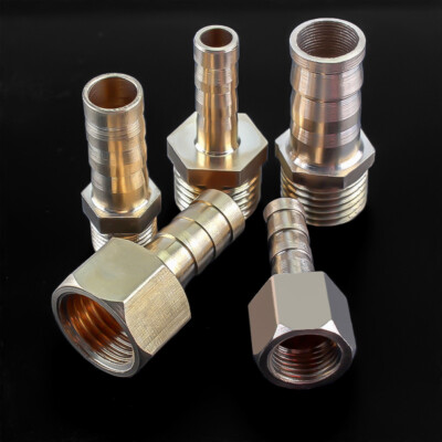 3Stück Messing Schlauchstutzen Luftschlauch Fitting Adapter Rohr Kaliber 6-16mm