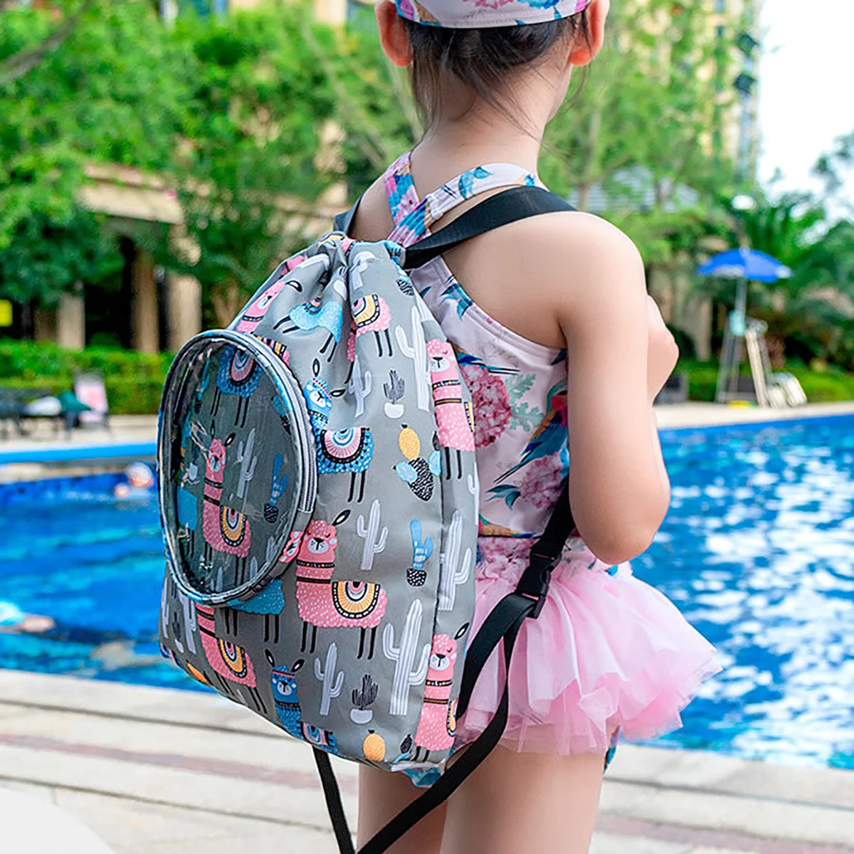 Kids drawstring backpack store