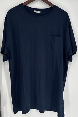 Line of Trade The Sturdy Tee.  Midnight Blue. 3XL