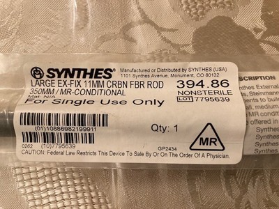 Large EX-FIX 11mm CRBN FBR Rod 350MM/Mr-conditional, 394.86