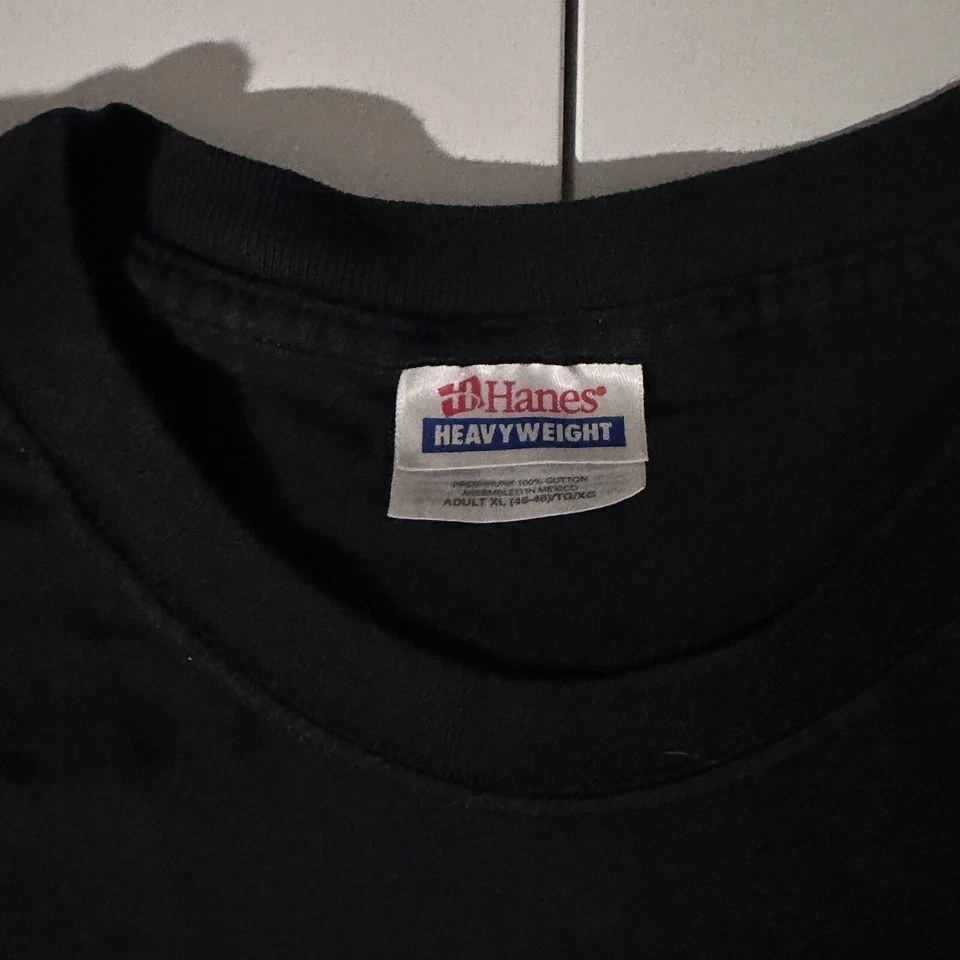 Vtg Captain Britain 2001 Marvel Grapitti Designs Men’s  Size XL Black T-shirt - Image 3 of 4