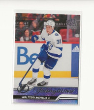 23-24 Upper Deck Waltteri Merela Young Guns Rookie Series 2 Lighting
