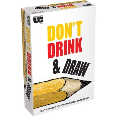 University Games Don't Drink And Draw Game NEW IN STOCK