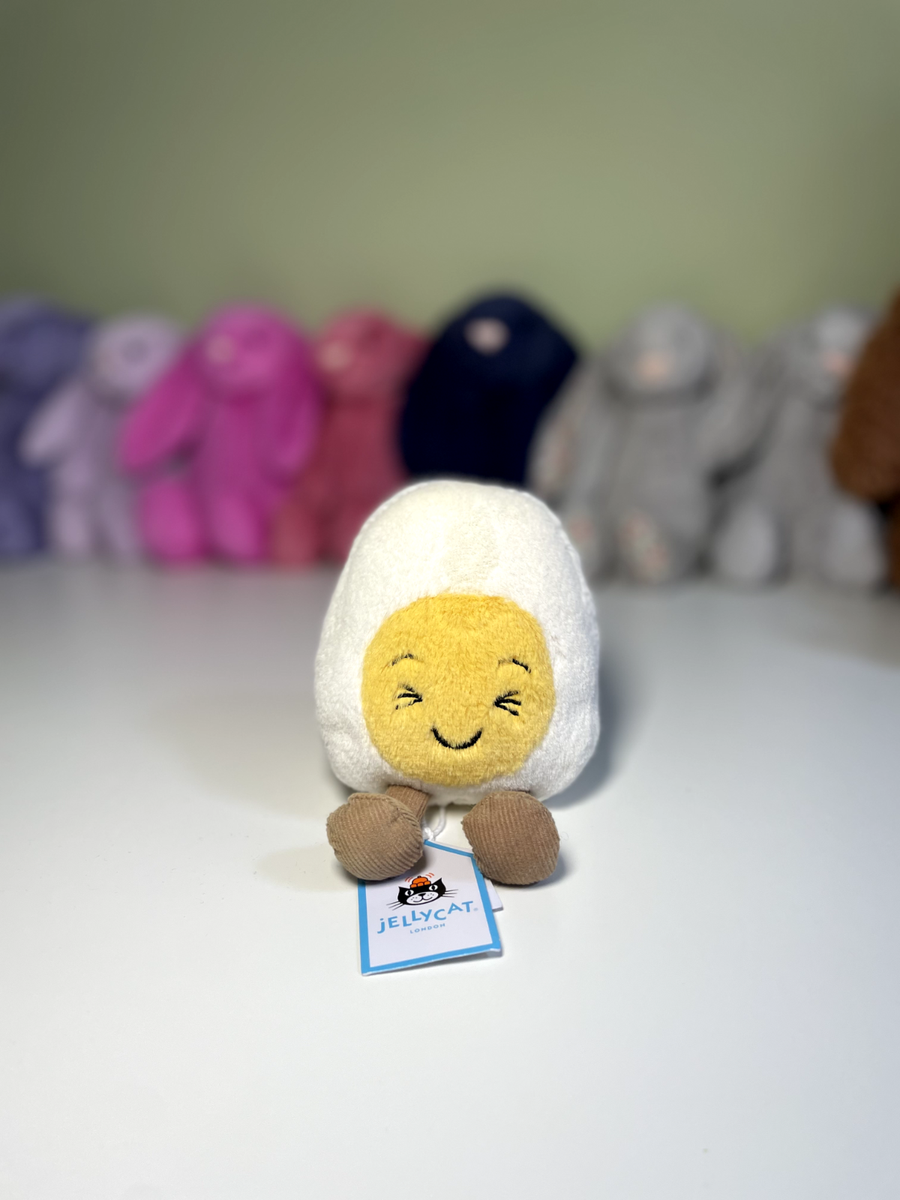 Jellycat small Amuseable Laughing Boiled Egg. New with tags. | eBay UK