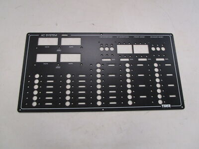 TIARA YACHTS BLANK ALUMINUM AC DISTRIBUTION BREAKER PANEL 330252-0 ...