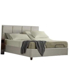 Flex Top King Sheets for Sleep Number Bed Ultra-Soft Top Split King 34" Ivory