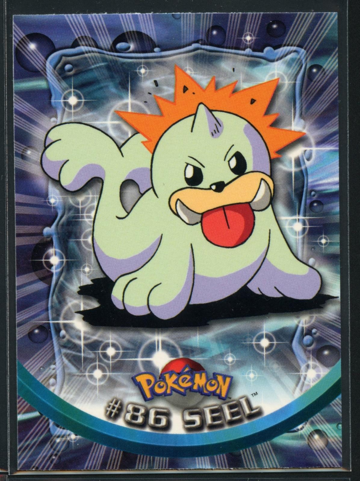 Seel #86 Topps Series 2 Pokemon Near Mint Blue Logo