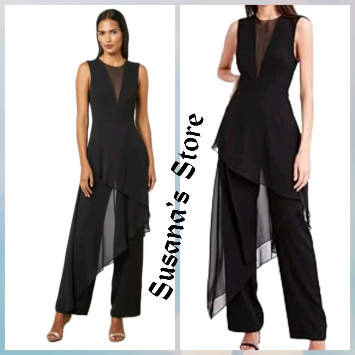 Blusa BCBG MAX AZRIA Jaydin Drappeggiata Lato - Blocco Colore, Taglia L, Nuova Con Etichette