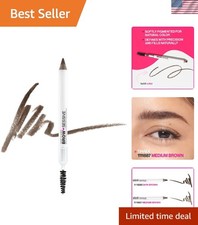 Brow-Sessive Brow Pencil, Ultra-Precise Dual Ended Spoolie Brush for Perfect ...