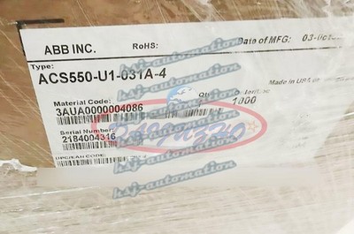ONE ABB INVERTER ACS550-U1-031A-4 NEW