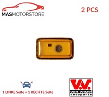 BLINKER BLINKLICHT BLINKLEUCHTE VAN WEZEL 5812914 2PCS P FÜR AUDI 100,80,A6,C4