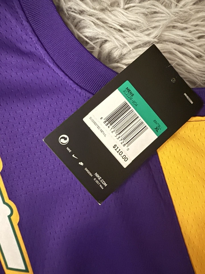 Футболка универсального игрока с автографом Энтони Дэвиса из New Orleans Pelicans Nike PSA/DNA редкая с автографом - Изображение 4 из 4