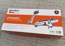 DYN106 Deva Dynamic Pillar Mounted Thermostatic Bath Shower Chrome New Mixer Tap