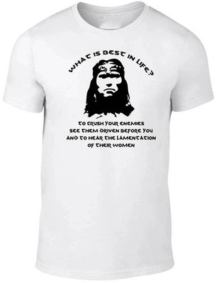 Epic Barbarian Movie Quote Parody Cult Film Inspired Funny T-Shirt