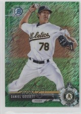 2017 Bowman Chrome Prospects Green Shimmer Refractor 19/99 Daniel Gossett 1q7