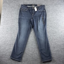 Torrid Jeans Women 14 Blue Boyfriend Straight Vintage Stretch Mid-Rise Denim