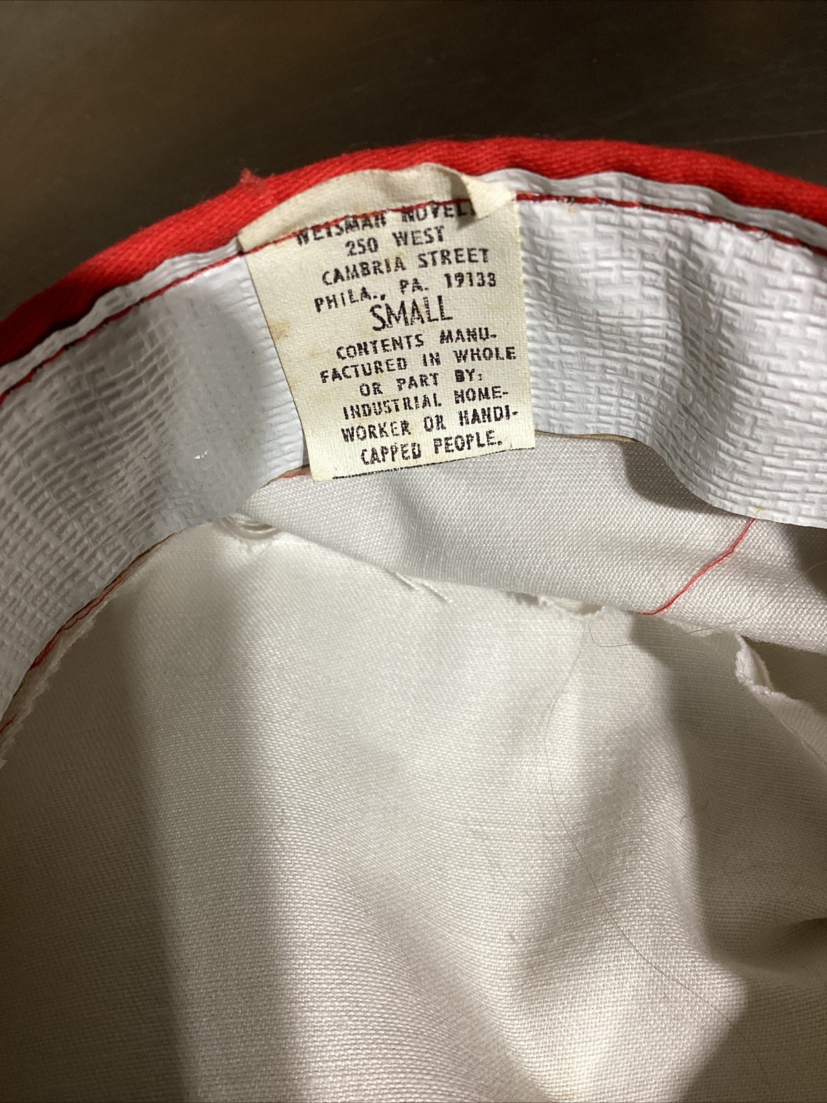 Vintage French Sailor Hat Beret Cap Purple Pom- Atlantic -Tourist -Souvenir