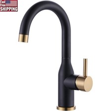 Kitchen Bar Sink Faucet 360 Swivel Stainless Steel Water Saving High Quality New