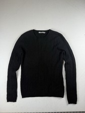 Women's In Cashmere Black Sweater Size Small 100 Cashmere
