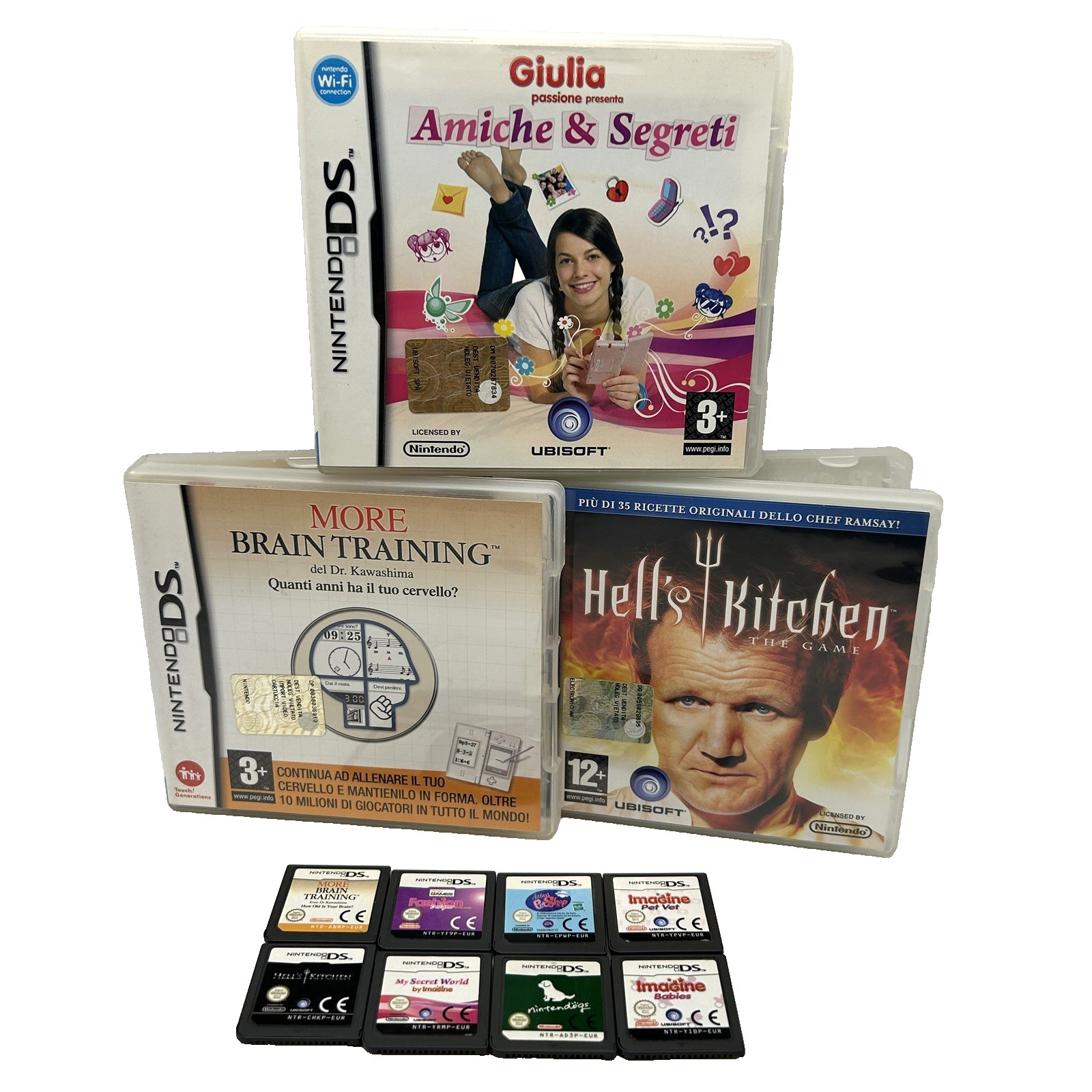 8 Giochi Nintendo ds Originali in Italiano ita PAL - Perfettamente Funzionanti
