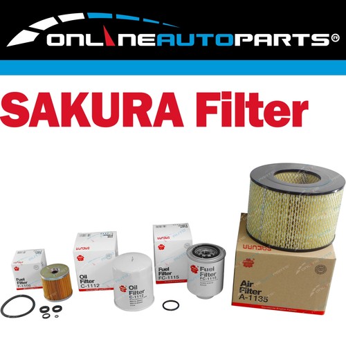 Air Oil & Fuel Filter Kit for Landcruiser HZJ75 73 70 78 79 4.2L 1HZ 1990~07 - Picture 1 of 1