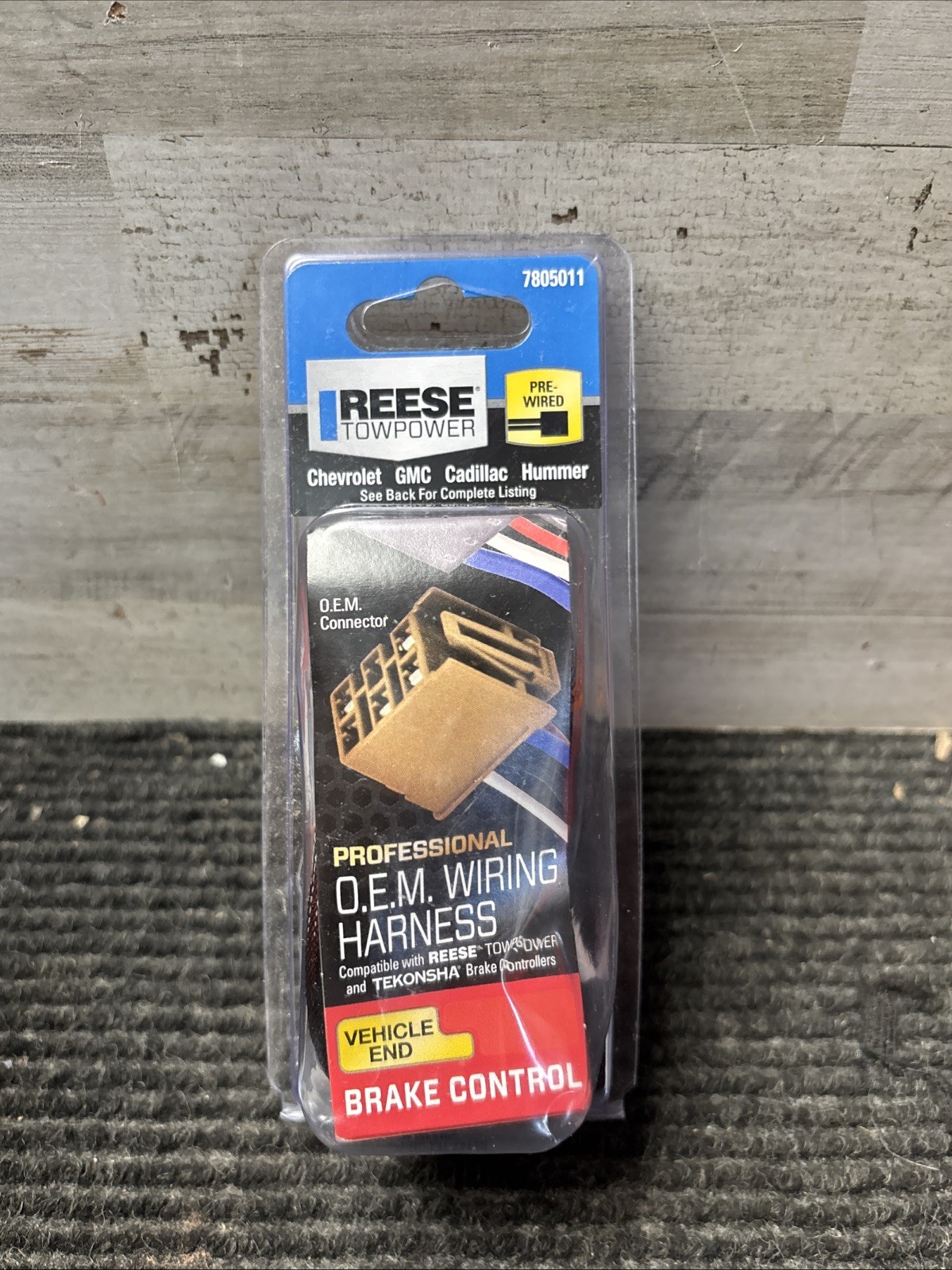 Reese Towpower 7805011 Brake Control Wiring Harness For Chevy GMC Pre Wired