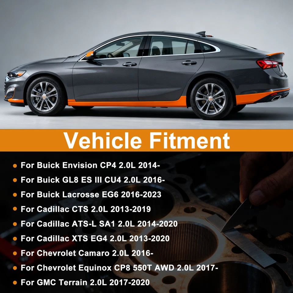 Engine Rebuild Kit Piston & Ring For 13-22 GMC Buick Cadillac Chevrolet 2.0L L4 - Image 2 of 4