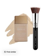 Sigma Beauty Skin Perfector Hydrating Tint + F80 Flat Kabuki Brush