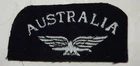 WW2 RAF ROYAL AIR FORCE PATCH (AUSTRALIA) MILITARY BADGE WORLD WAR II