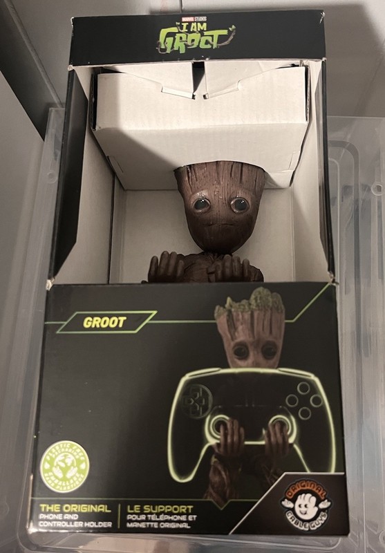 Marvel Studios I Am Groot Cable Guys Phone Controller Holder  8.5"