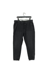 Splash Women's Jeans W 36 in Black Cotton with Elastane Mom