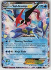 Ash-Greninja EX XY133 Holo Promo XY Promo Pokemon Damaged