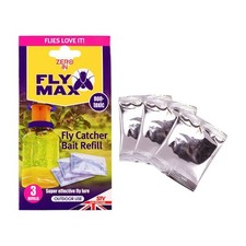Zero In Fly Catcher Fly Bait Refill Sachets for Fly Max Fly Catcher Non
